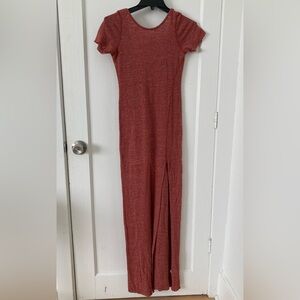 Free people maxi backless dress
